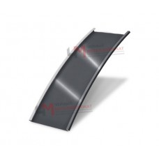 Продольно гнутый фальц гладкий 550-0,45 RAL 7024 Drap