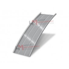 Продольно гнутый фальц профилированный 550-0,5 RAL 7004 Satin