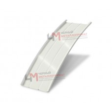 Продольно гнутый фальц профилированный 550-0,5 RAL 9003 Satin