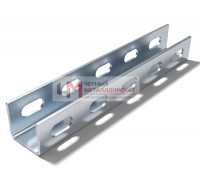 U-профиль из нержавеющей стали К235 60x32x2000-2,0 мм перфарированный