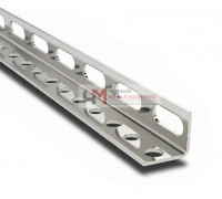 L-профиль стали из нержавеющей перфорированный К242 60x40x3000-2,5 мм