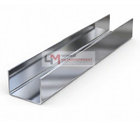 U-профиль оцинкованный 300x59x3000-3,5 мм