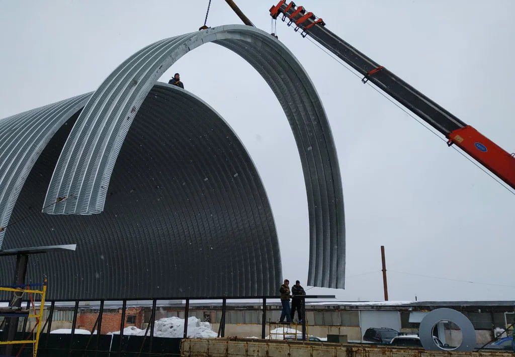 Профнастил Н114ПГ в упаковке