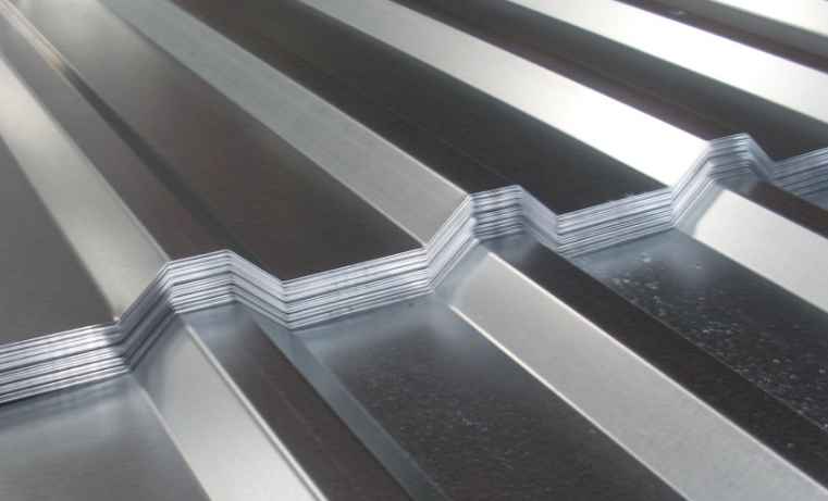 Стеновой нержавеющий профнастил