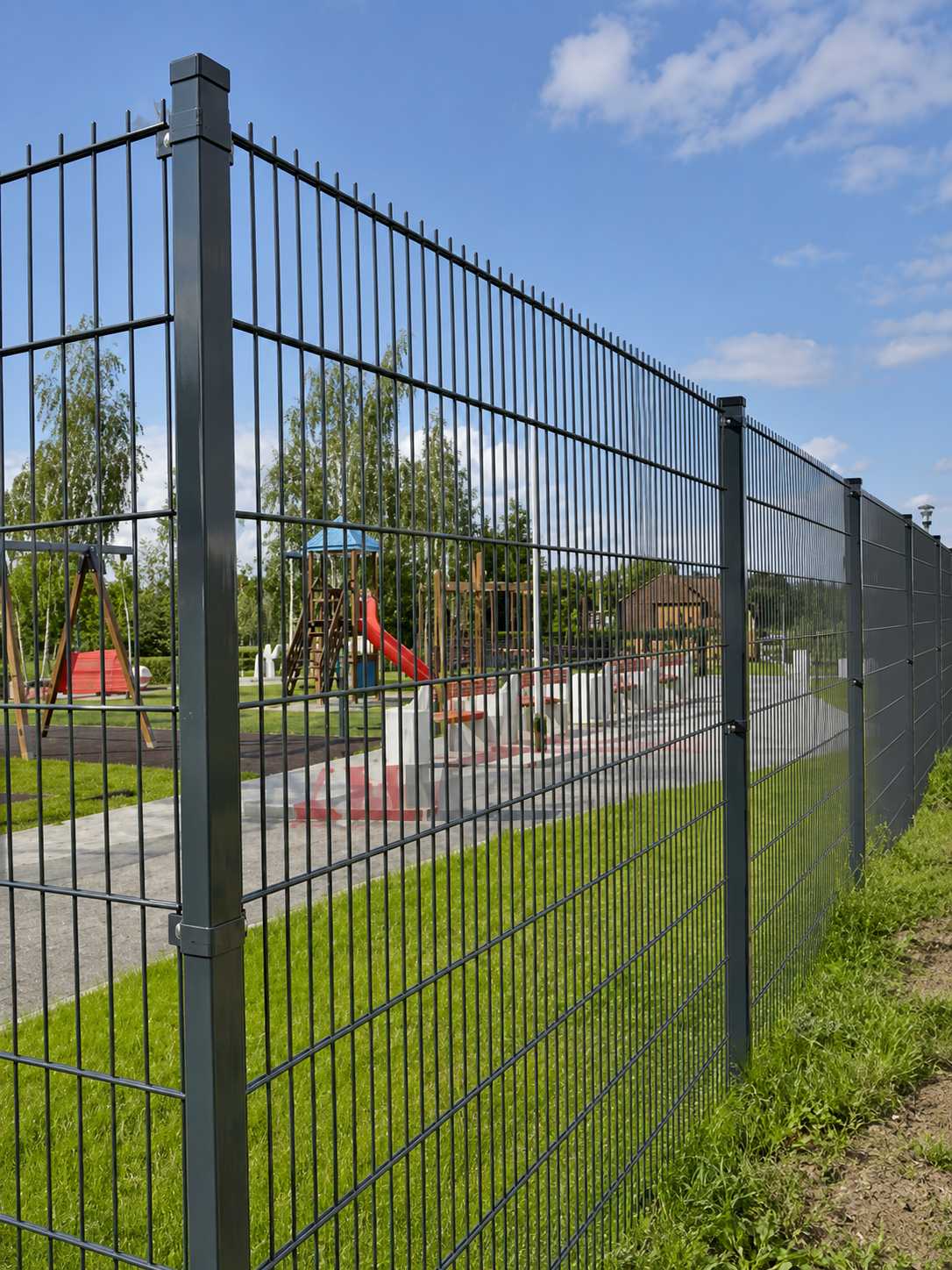 Сварная панель для ограждения участка